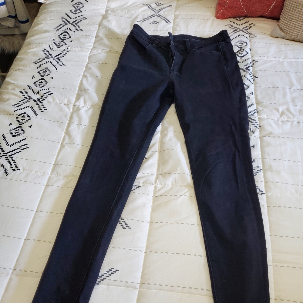 6 Xlong American Eagle Dream Jean Black- like New